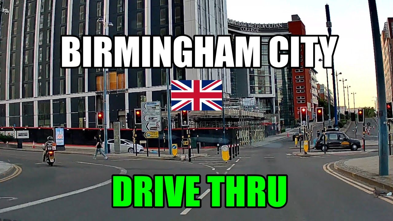 Driving Through Birmingham City Centre | Urban POV Tour in 4K