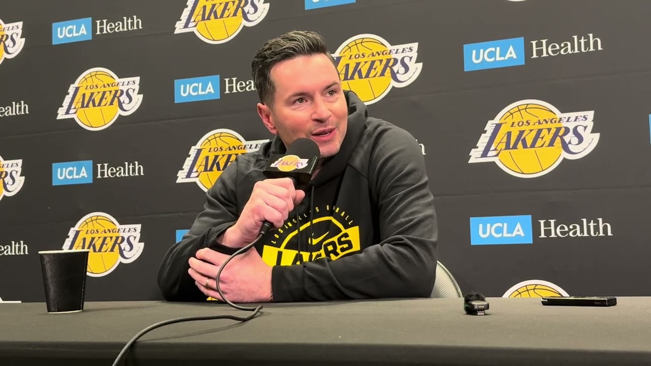 JJ Redick Talks Lakers Matchup With Warriors, Luke Kennard Debut, Luka Doncic Update
