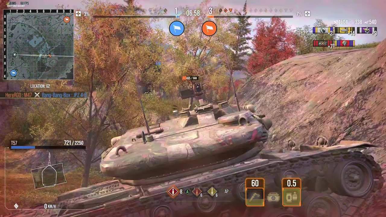 World Of Tanks Console 120mm Gun Tank T57 10 Kills (M) (Juggernaut's Medal)