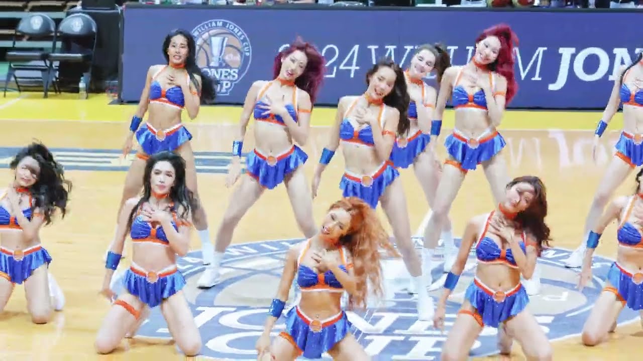 2024瓊斯盃 Luxy Girls 中場表演+麻辣糖葫蘆 全台最辣的糖葫蘆 中華藍隊中場表演 071424