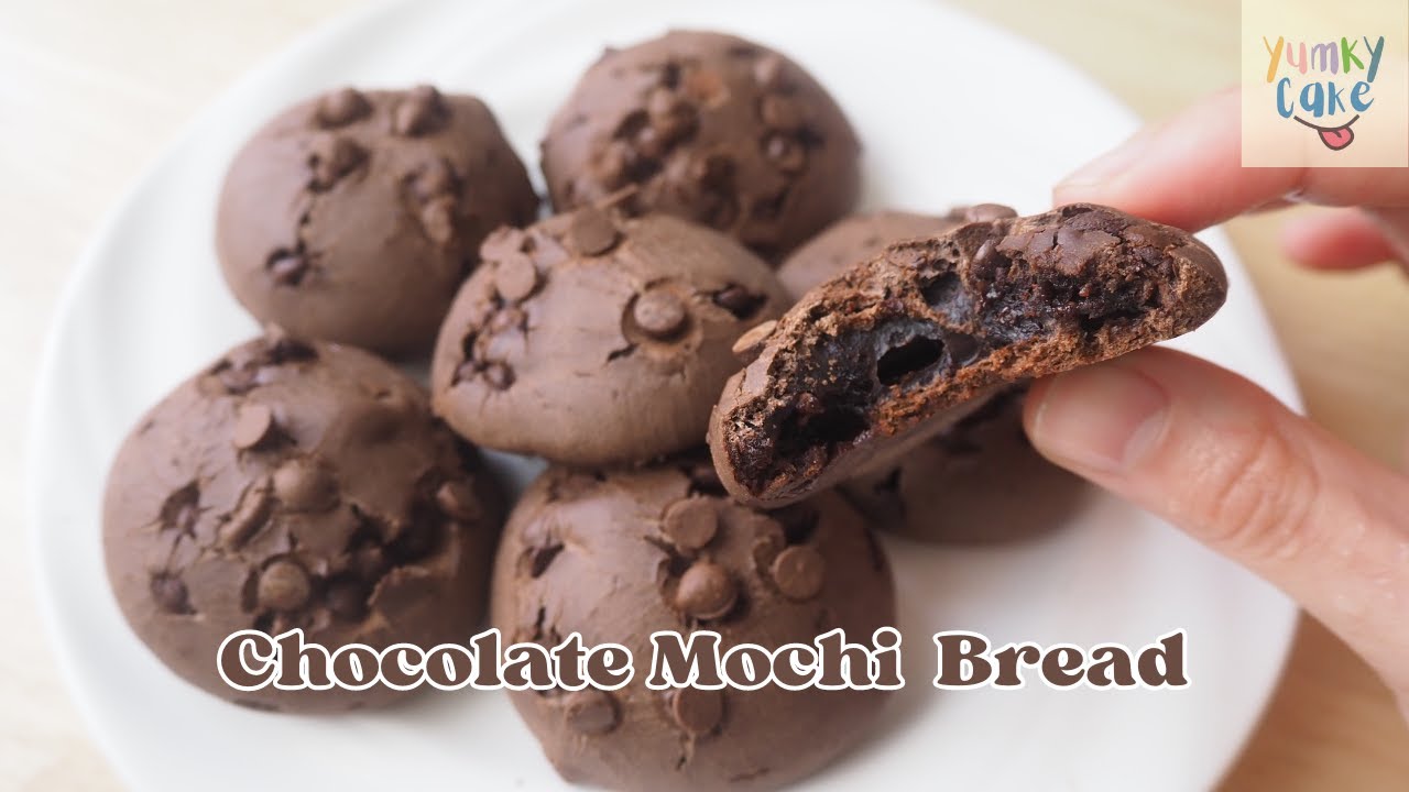 Chocolate Mochi bread 朱古力麻糬波波  | Yumky_cake