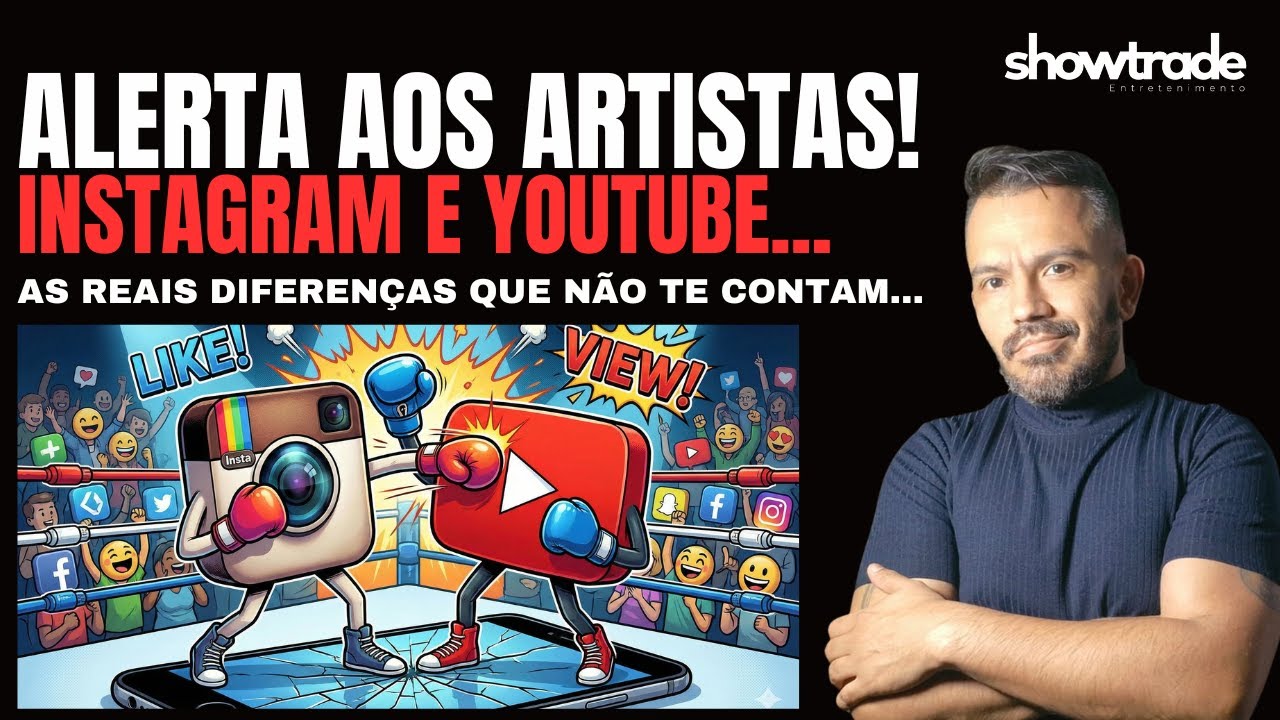Instagram vs YouTube: O erro que faz artistas perderem meses de trabalho.
