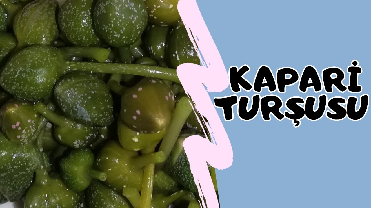 KAPARİ TURŞUSU NASIL YAPILIR? KAPARİ TURŞUSU NASIL KURULUR TARİFİ! KAPARİ TURŞUSU YAPILIŞI VE YAPIMI