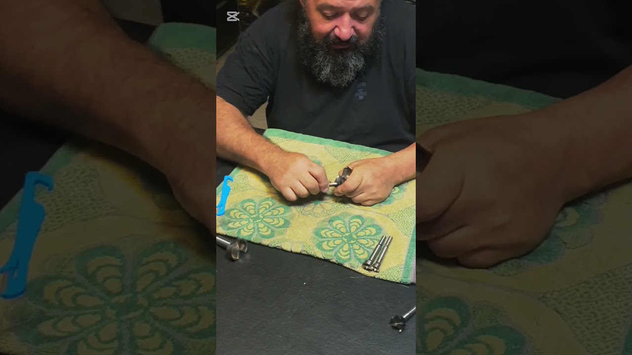 Nadie afila una Mecha Forstner así… y menos con un Afilafácil