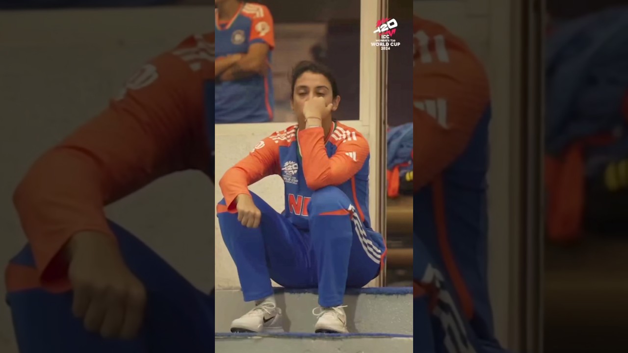 Women Team' India Sad 🥺💔 #bharat #cricket #t20worldcup #smritimandhana #teamindia #t20