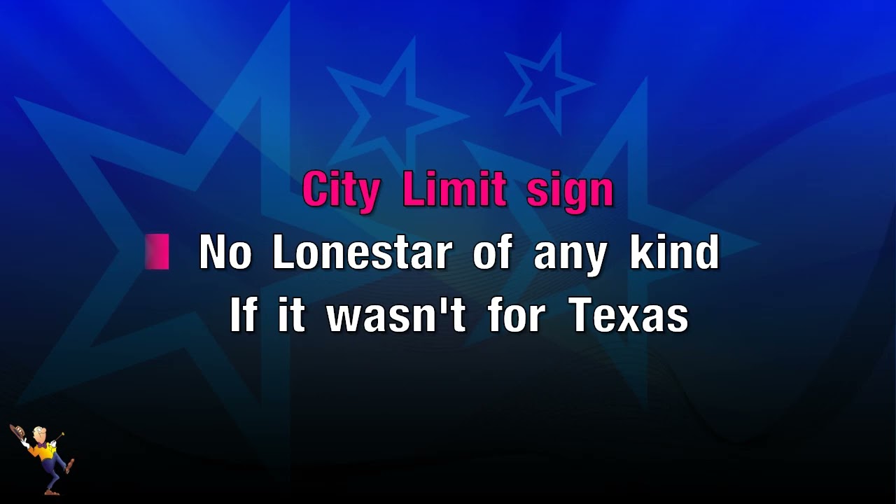 Texas - George Strait (KARAOKE)