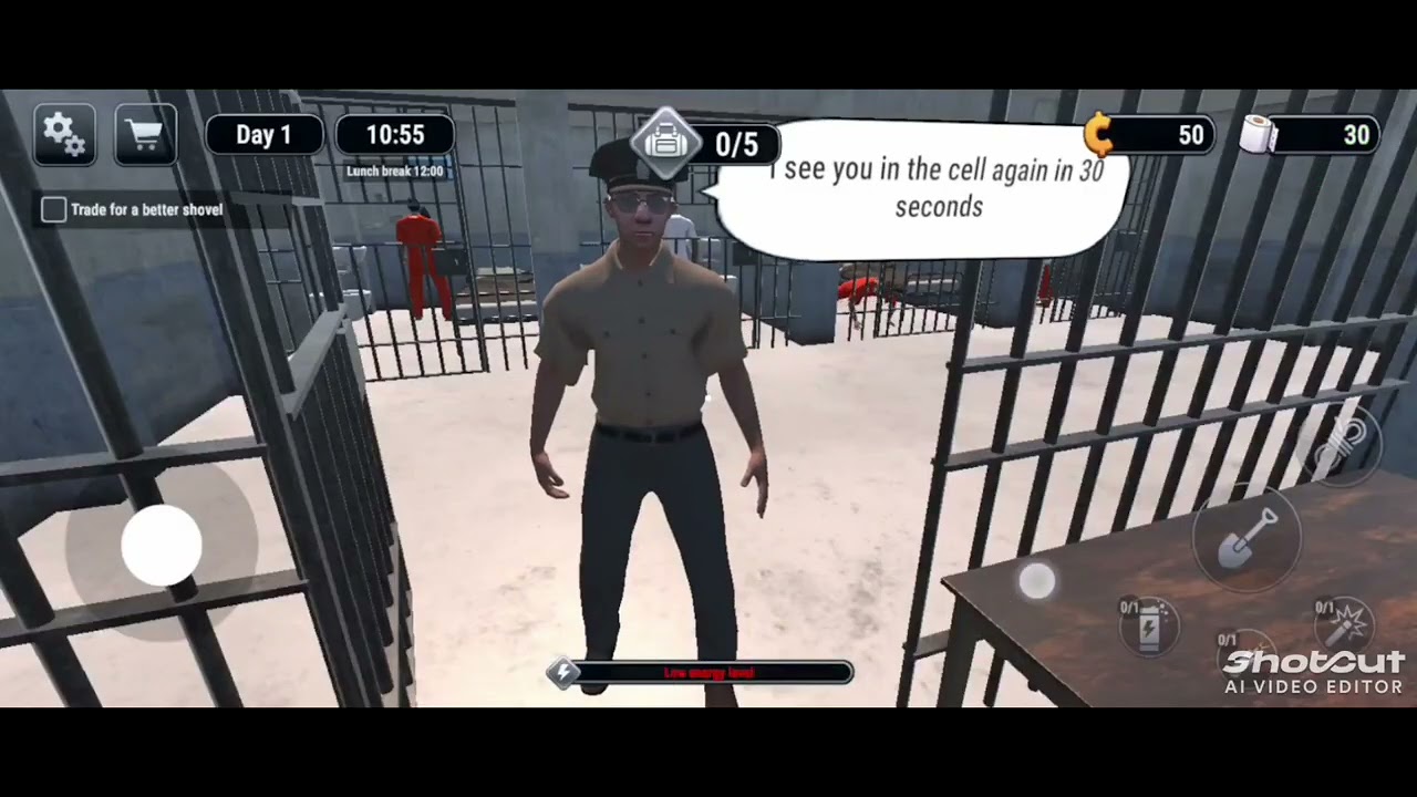 I survived two days in prison escape simulator game