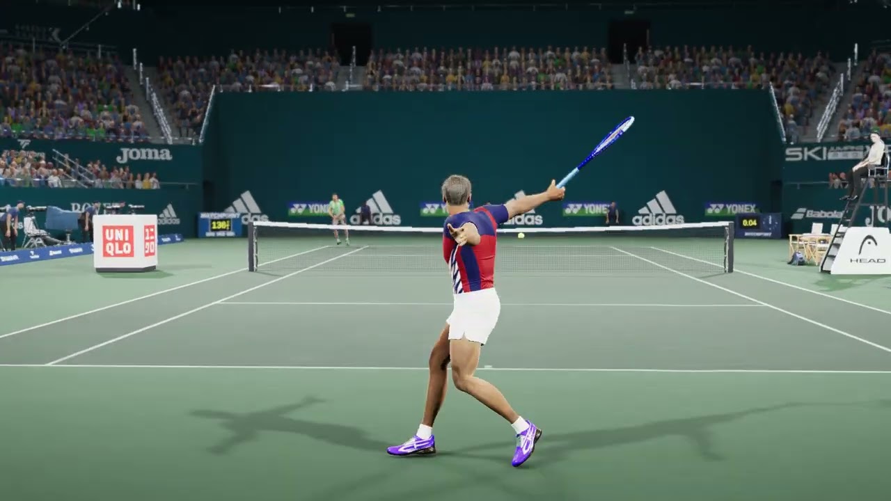Victoire de Blaise Louzingou Dieu vs N. Milenkovic 6-0/6-0 en demi- finale de Miami