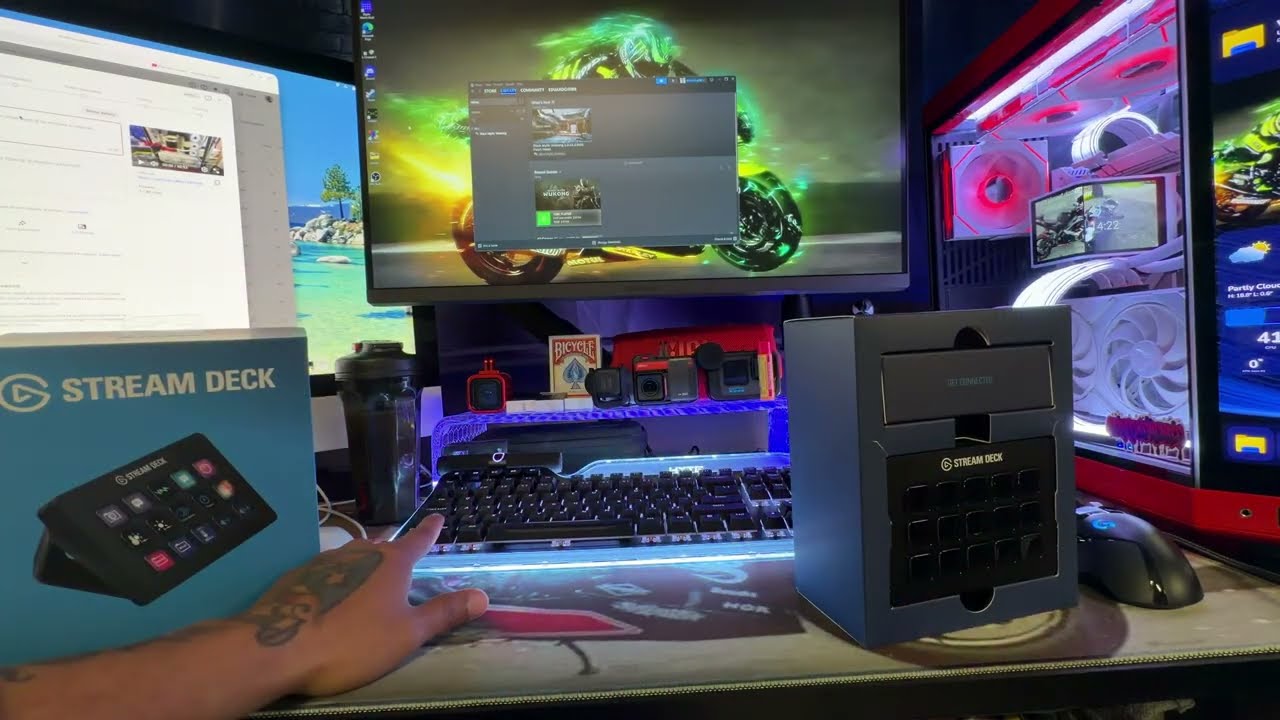 ELGATO stream deck mk.2 unboxing and how might help