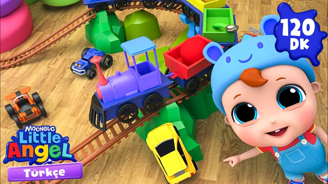 Trenlerle Renkleri Öğreniyoruz 🚂 Eğlenceli ve Öğretici Çocuk Şarkıları | Little World Türkçe