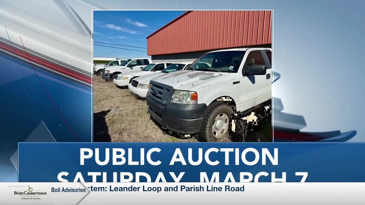 Bonnette Auction set for March 7