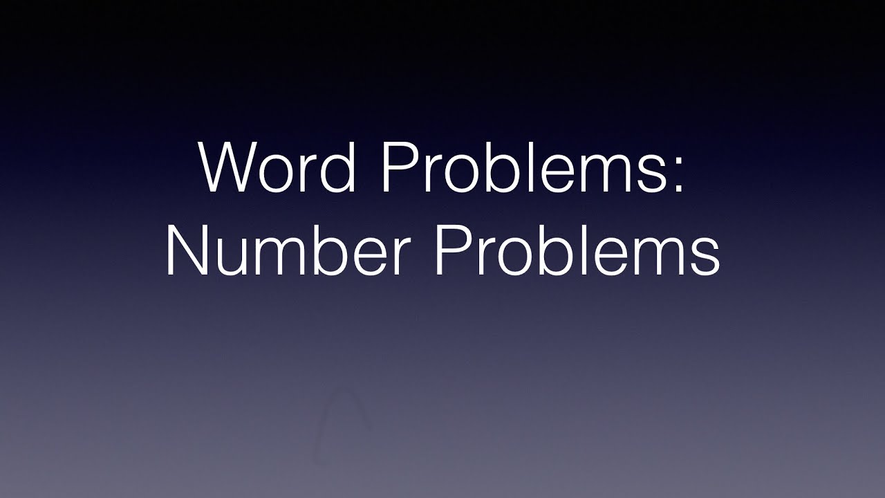 Word Problems: Number Problems (Tagalog Math) Civil Service Exam