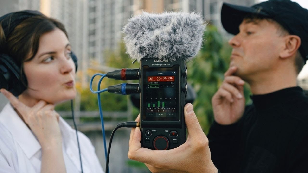 Тестирование нового Tascam X8