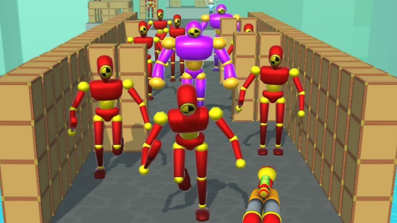 KNOCK THEM ALL BOSS FIGHT ALL LEVELS 110 GAMEPLAY WALKTHROUGH PART 9 (ANDROID & IOS) |
