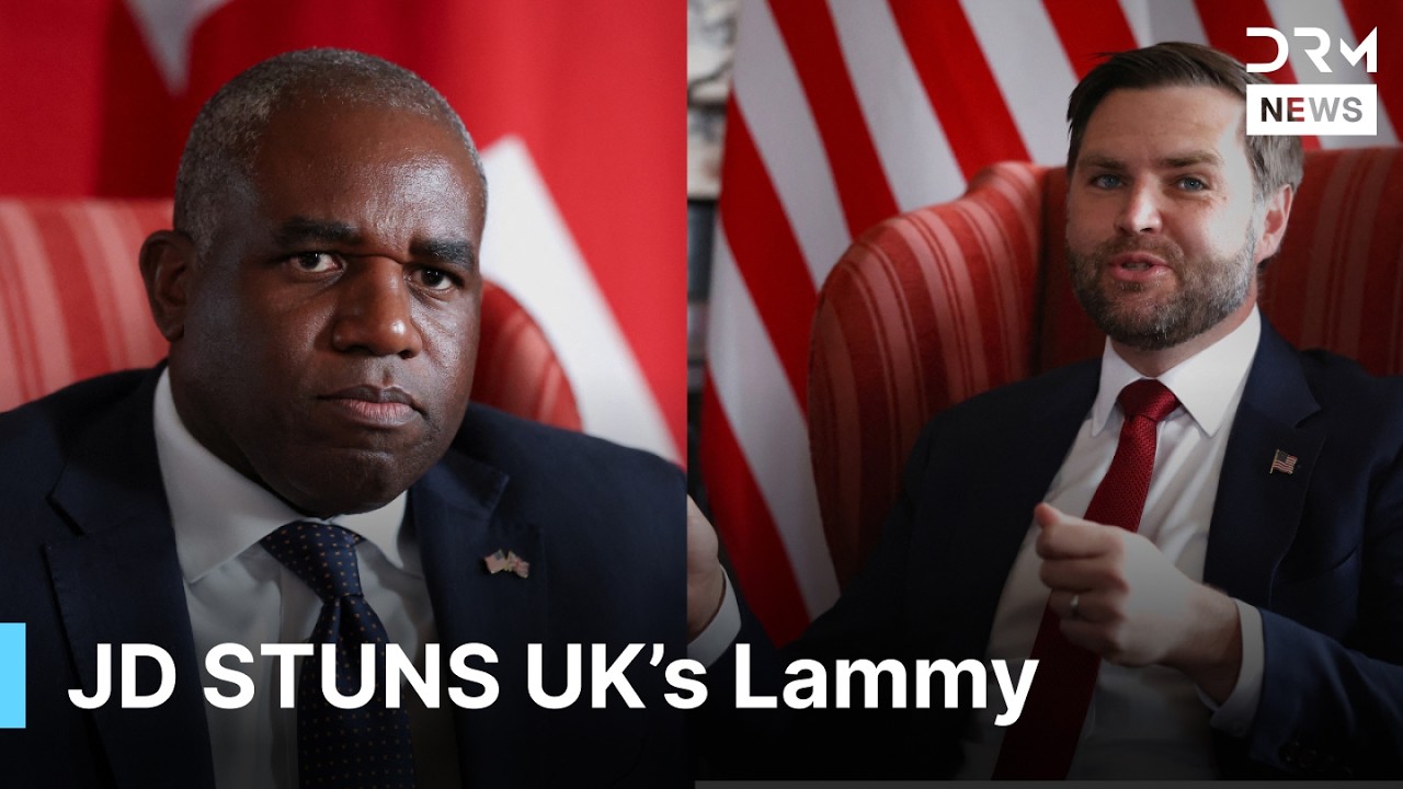 JD Vance Asked Point-Blank on Free Speech – Lammy SHOCKED by His Answer | AC1G