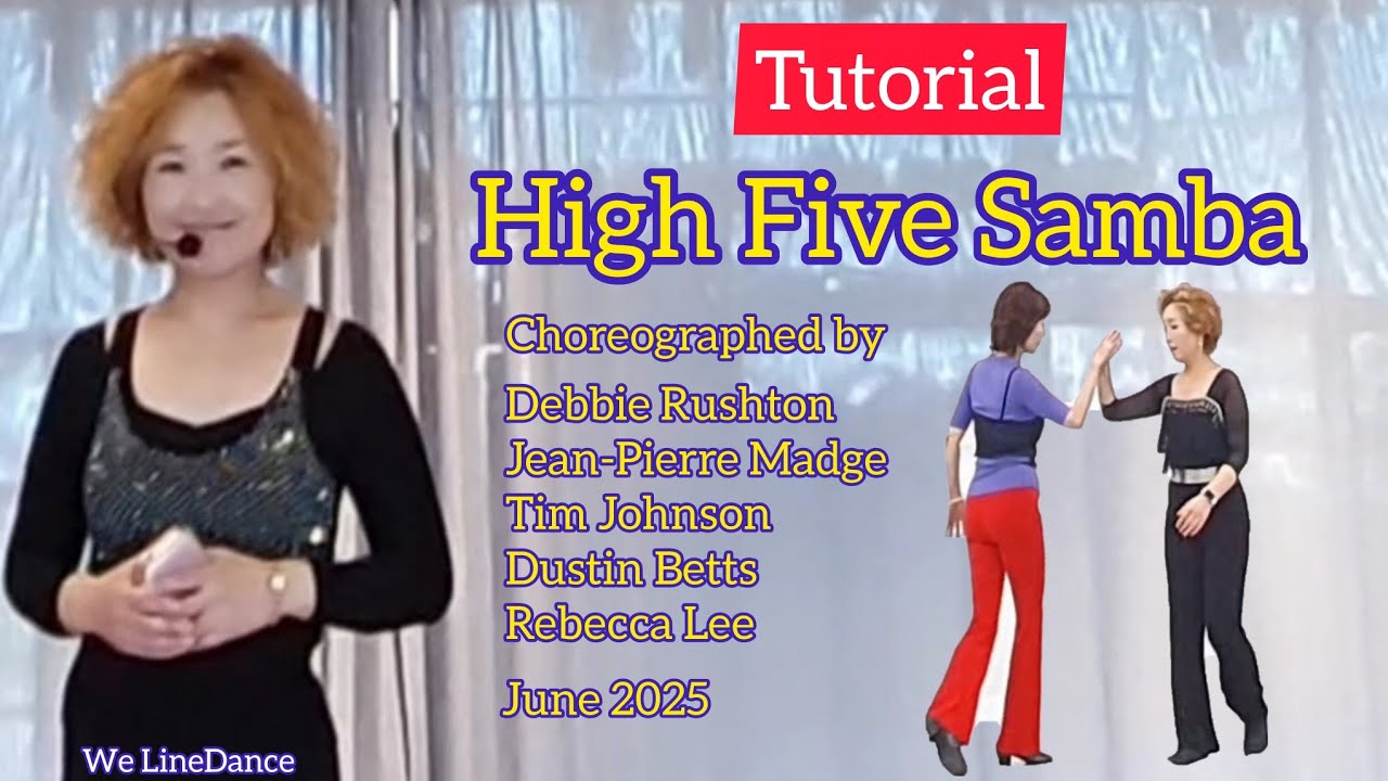 Tutorial : High Five Samba linedance