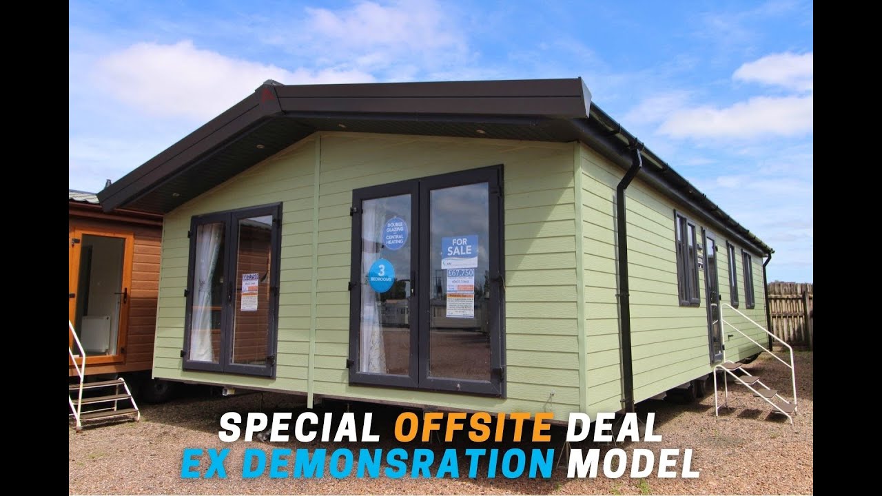 2023 Atlas Wisteria Lodge 40x20 3 bed Walkthrough Preowned Static Caravan For Sale Offsite Tour