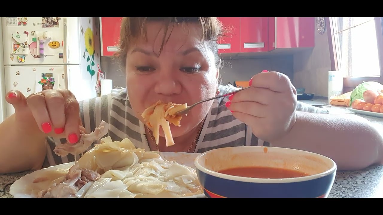 МУКБАНГ🥰 ХИНКАЛ ДАГЕСТАНСКИЙ 😋 ЭТО МОГУ ЖРАТЬ ДНЁМ И НОЧЬЮ 🤤 MUKBANG 💥 XINKAL #мукбанг #asmr #асмр