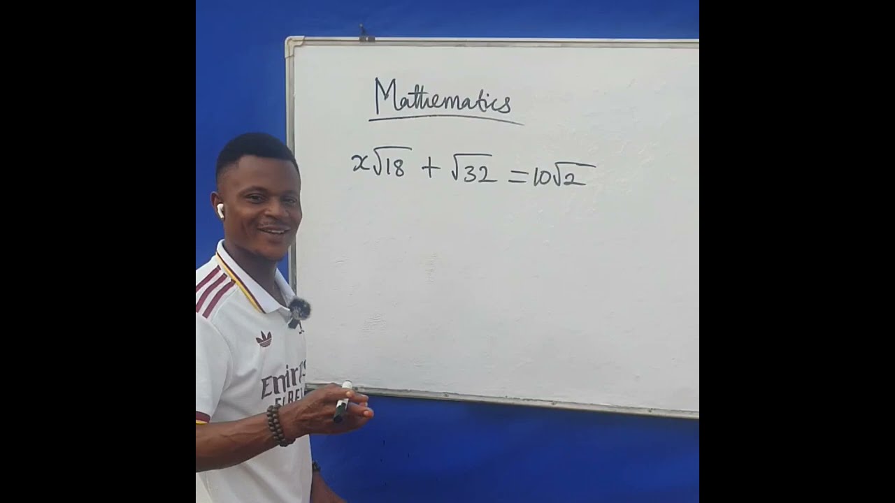 This question from WAEC and JAMB past question 