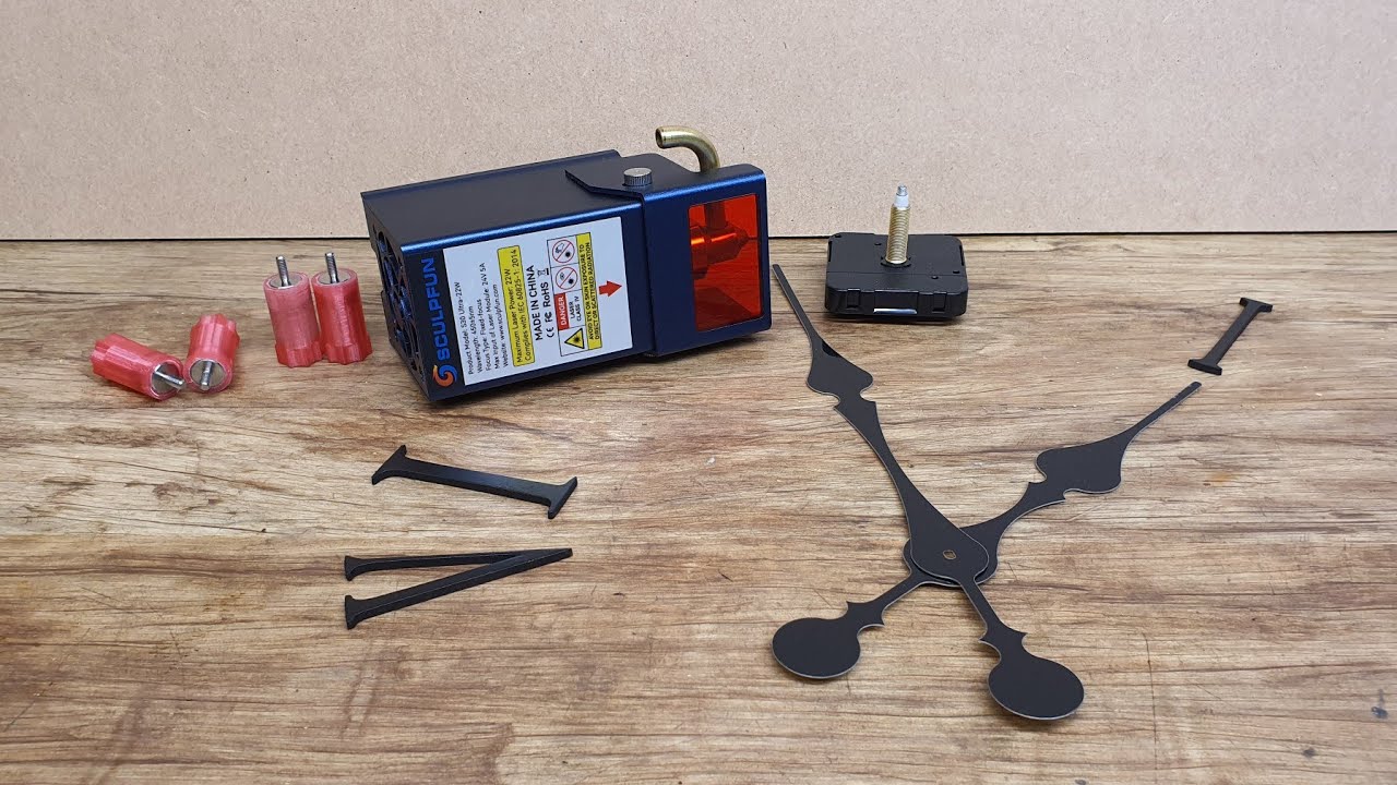 Распаковка, сборка и сборка проекта с помощью Sculpfun S30 Ultra 22w