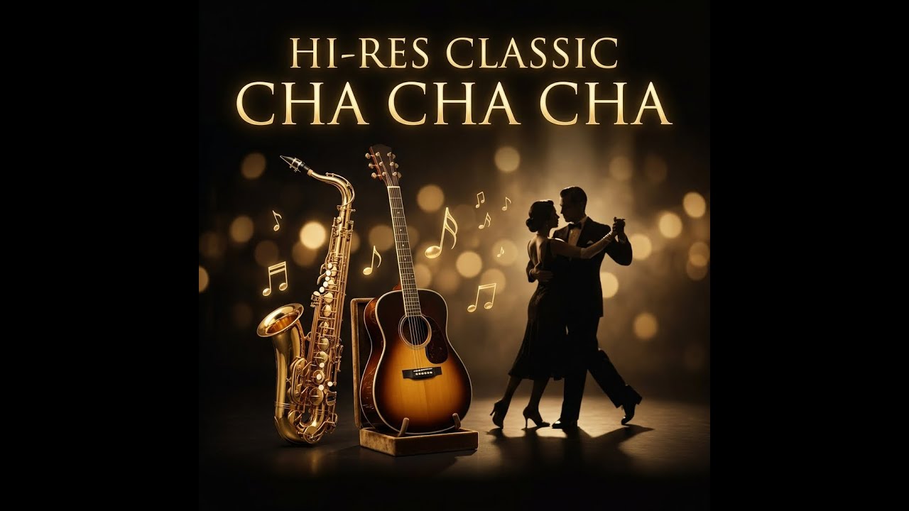 Hi-Res Saxophone & Guitar - Classic Cha Cha Cha latin jazz Instrument