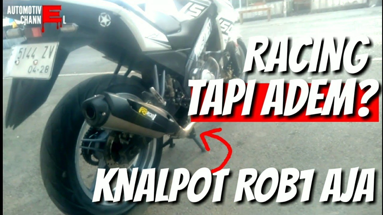 KNALPOT ROB1 DI VIXION NEW BASS ADEM