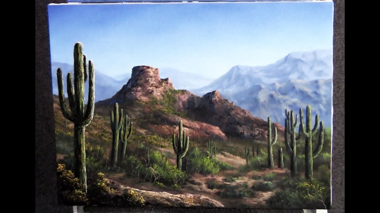Paint with Kevin Hill - Desert View