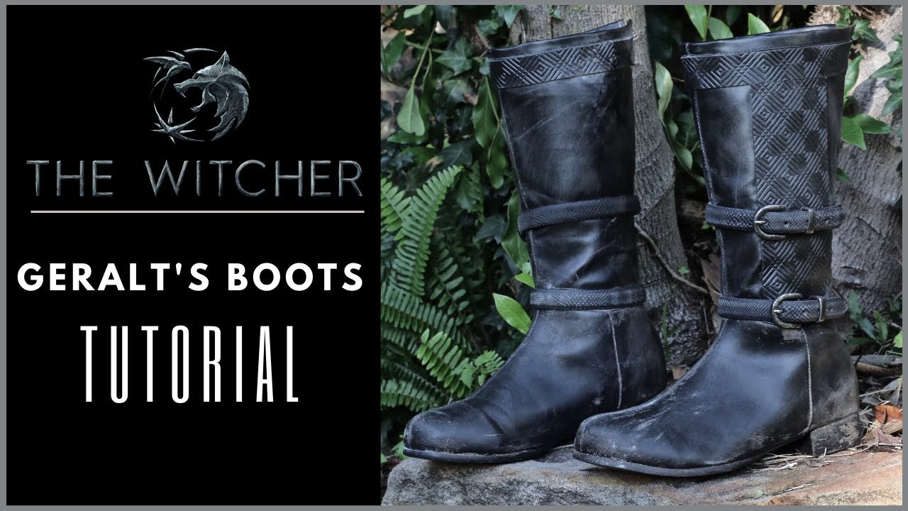 The Witcher Cosplay- Geralt's Boots Tutorial