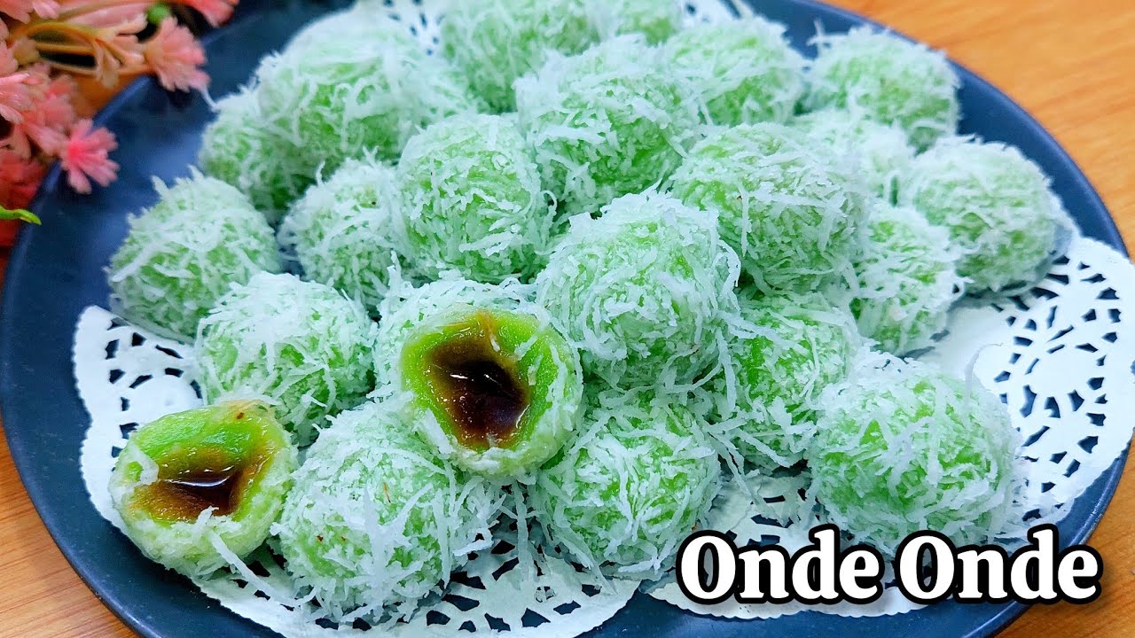 Onde-Onde, gula melaka| Buah Melaka| Sweet Glutinous Rice Ball with Palm Sugar #ramadan