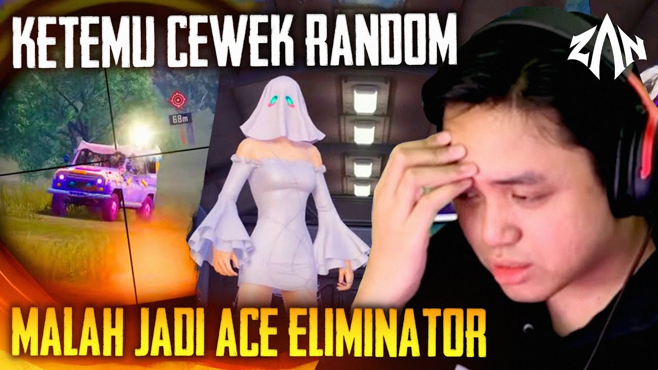 Ketemu Cewek Random, Malah Jadi Ace Eliminator! | PUBGM Indonesia