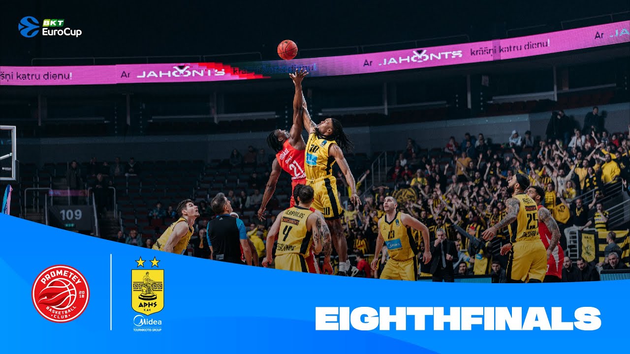 Prometey Slobozhanske-Aris Midea Thessaloniki | Eighthfinals Highlights | 2023-24 BKT EuroCup