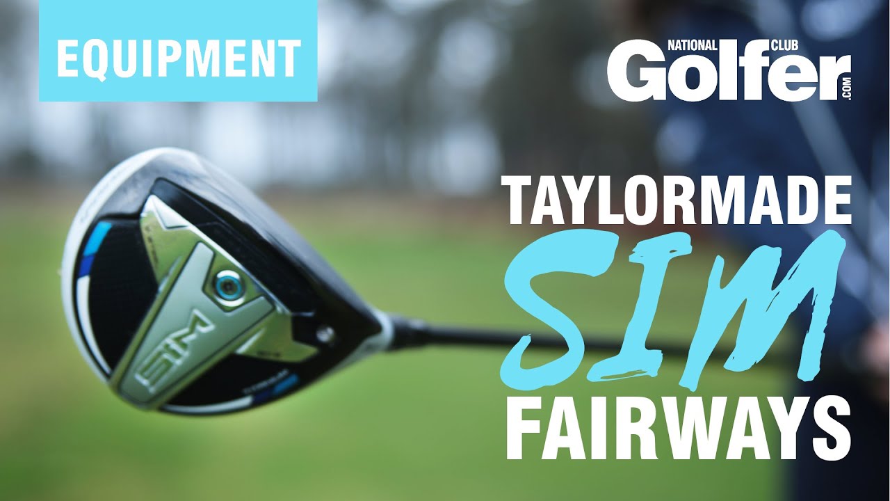 TaylorMade SIM fairway woods and hybrids