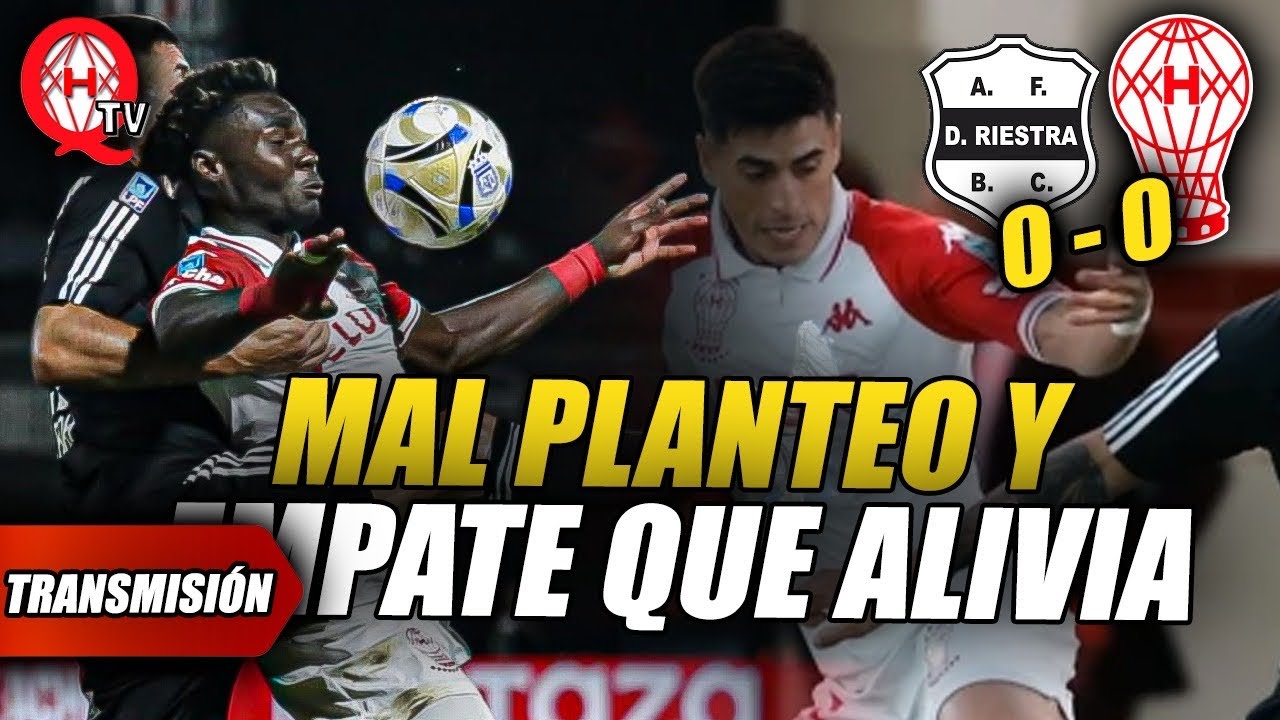 #Riestra vs #Huracán EN VIVO | Fecha 6 - Torneo Apertura 2026