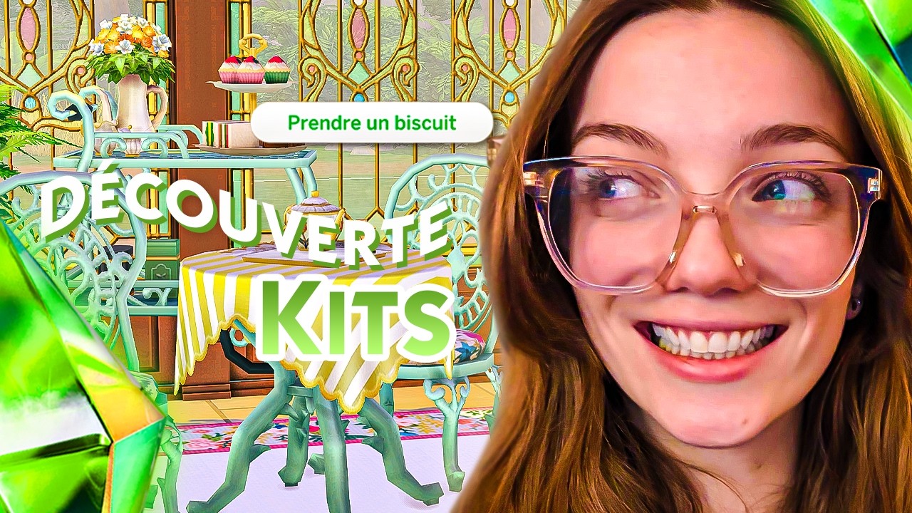 On découvre les Kits offerts avec le nouveau pack ! | Les Sims 4 💎