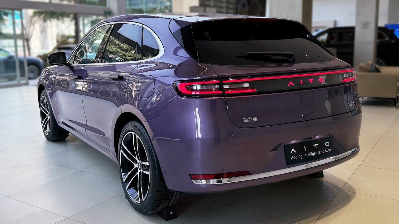 2025 New AITO M5 - Luxury EREV SUV detailed Exterior and interior Walk-around 4k