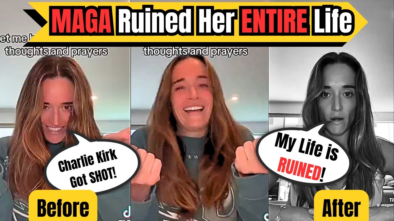 TikTok Woman CELEBRATES Charlie Kirk Getting Shot and QUICKLY REGRETS It!