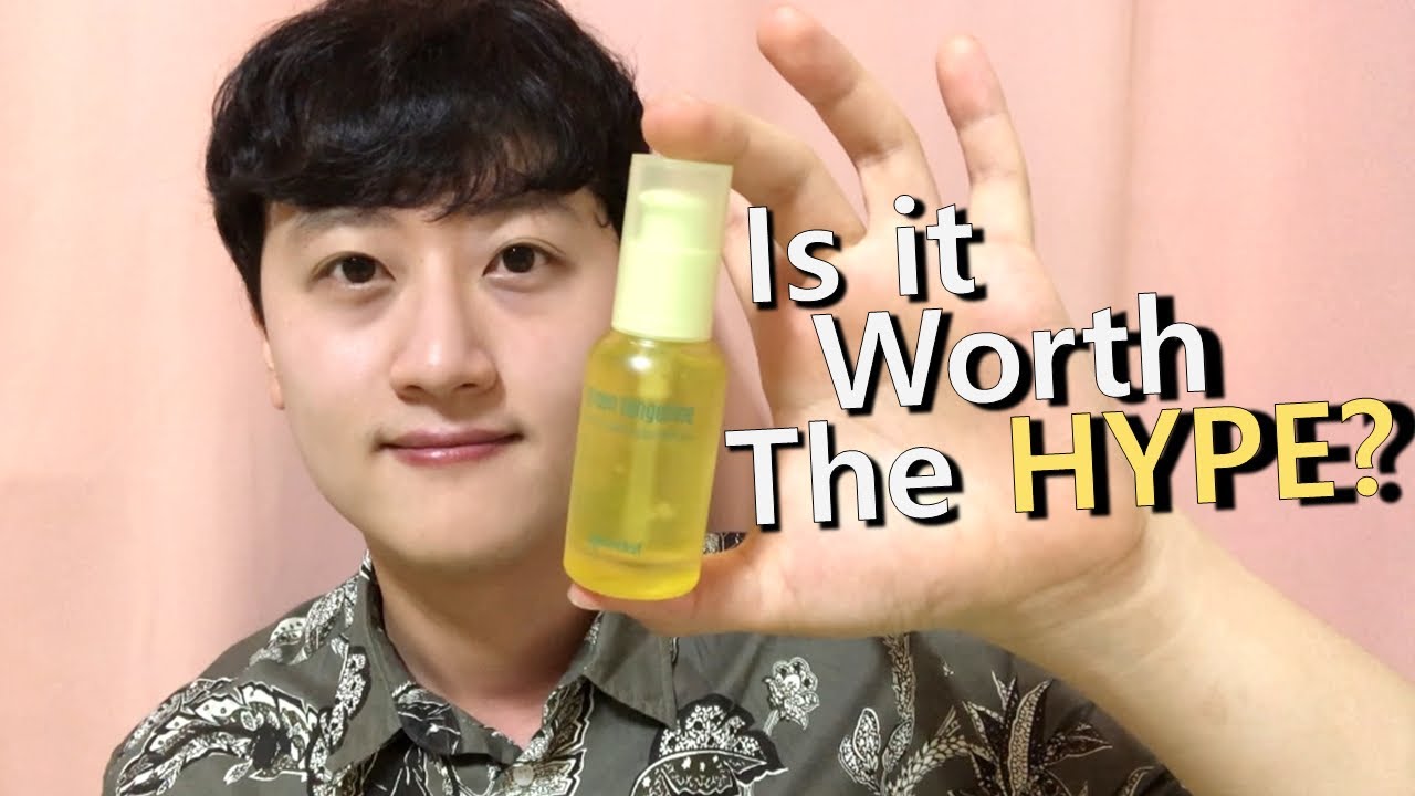 GOODAL GREEN TANGERINE VITA C DARK SPOT SERUM Review  | Korean Man Reviewing Skincare