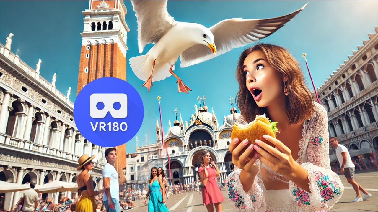 Venice VR180 3D 8K Virtual Tour – Stunning Walk Through Canals, Bridges & Landmarks