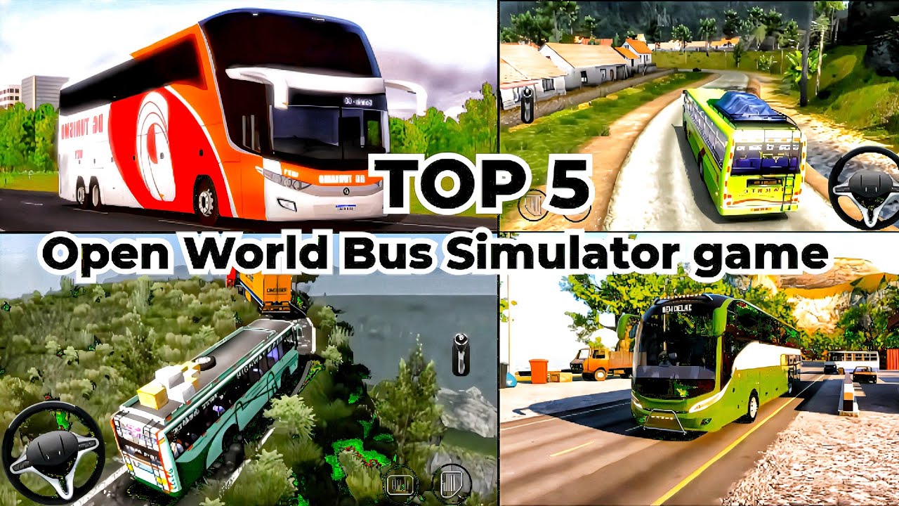 🎮 Top 5 Bush Simulator Games | Realistic Off-Road & Forest Adventure Games 🌲🚜