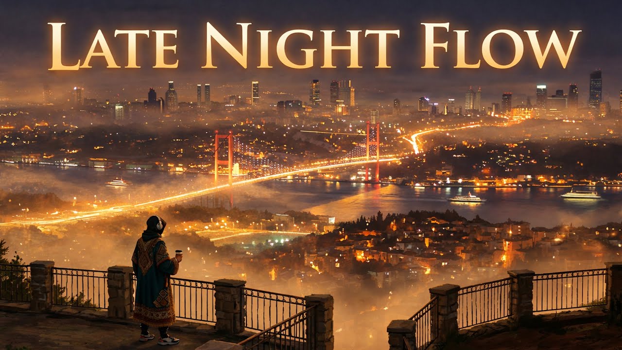 Lofitolian – Late Night Flow over Istanbul | Anatolian Lofi for Calm Focus