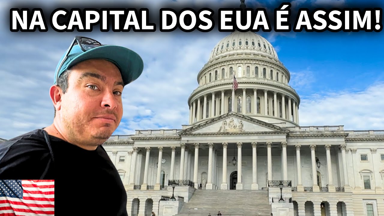 Conhecendo a Capital dos Estados Unidos da América 🇺🇸