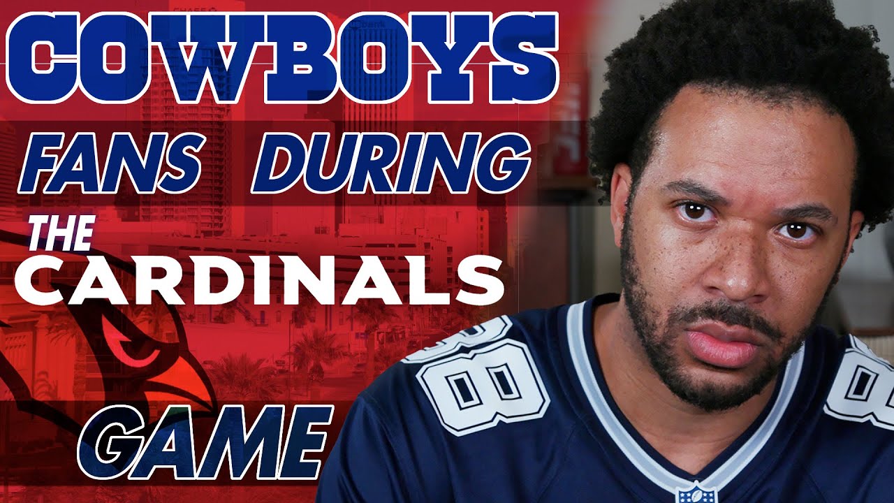 Cowboys Fans During the Cardinals Game