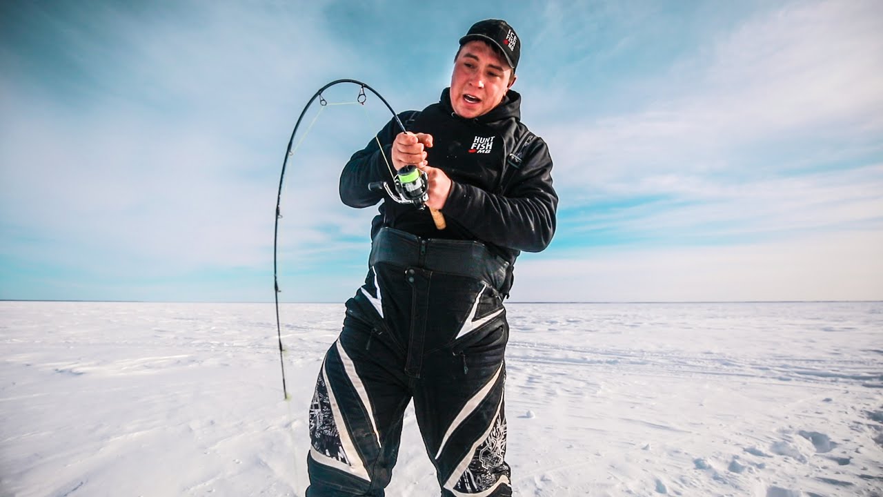 The Ultimate Lake Trout Ice Fishing Tour - Part 2 (Last Minute MIRACLE)