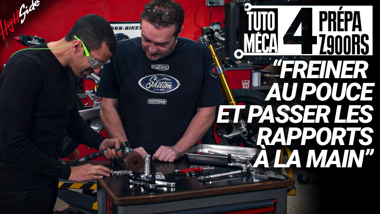 Prépa Z900RS : Commandes (Étape 4) - Tuto Méca