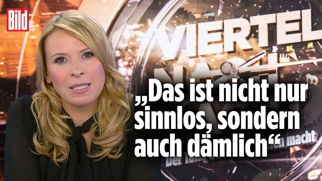 „Die Klima-Aktivisten gehen zu weit“ | Nena Schink | Viertel nach Acht