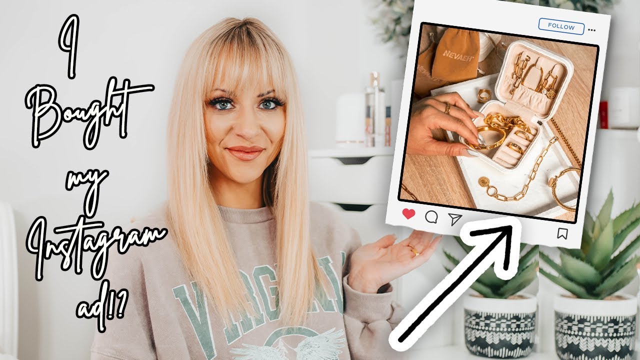 I BOUGHT MY INSTAGRAM AD! Nevaeh Pick & Mix Jewellery Box *BUT WAS IT ANY GOOD?!