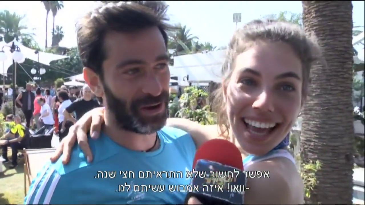 יהודה ושלומית רצים מרתון - חדשות הבידור