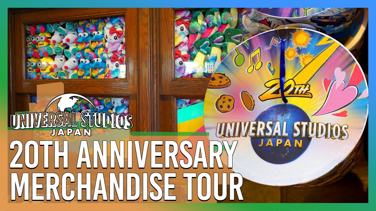 Universal Studios Japan 20th Anniversary Merchandise