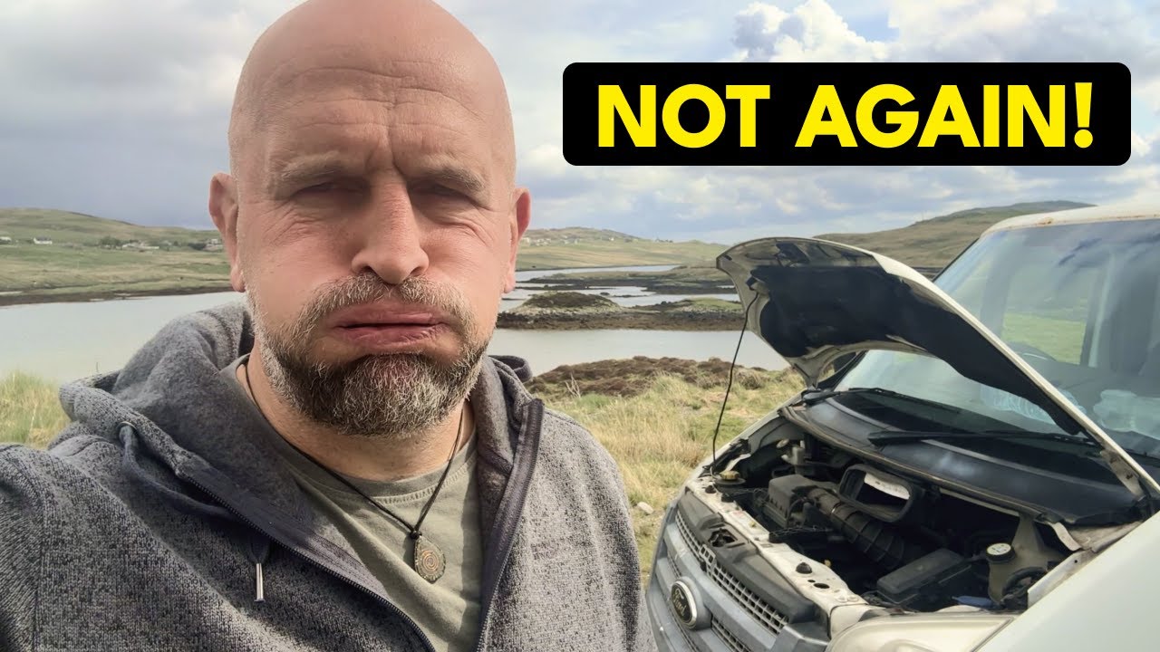 Stranded on a remote Scottish island! [Scotland #vanlife Road-Trip - Part 4]
