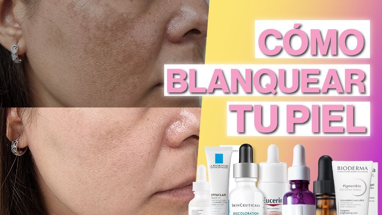 RUTINA  DESPIGMENTANTE | aclara tu piel con esta rutina | blanquea tu piel con esta rutina